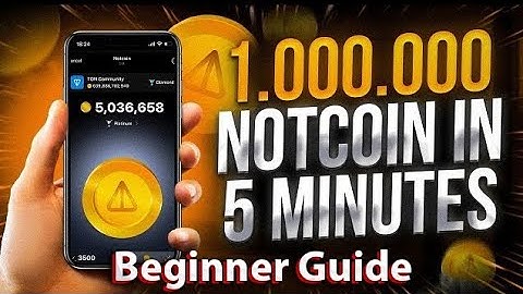 How to Mine Notcoin for Free on Telegram. BEGINNER GUIDE.