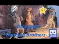 3D 180VR 4K Dinosaur Dancing Brothers in the Jurassic World Dominion Dinosaur Forest