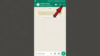 How To Exit WhatsApp Group | WhatsApp Group Se Kaise nikale #shorts #viral screenshot 1