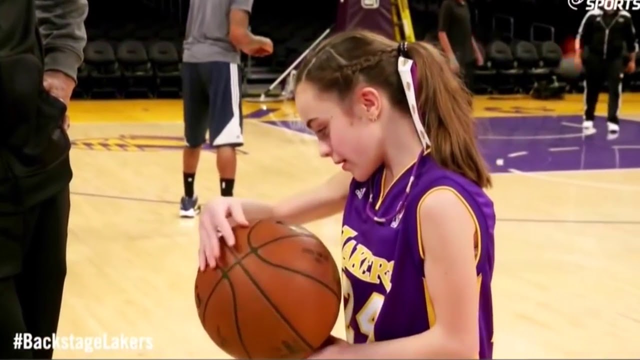 Загадай желание — Коби Брайант встречает девочку с церебральным параличом