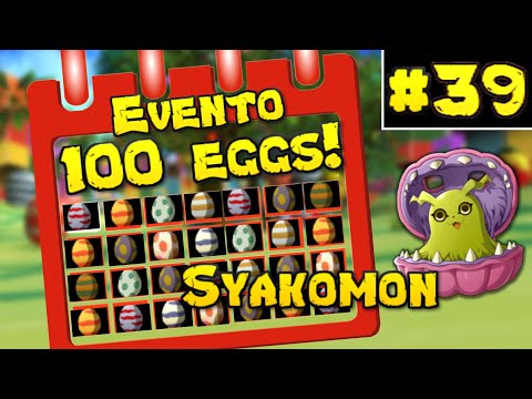 100 eggs - #39 Syakomon - Digimon Masters Online 