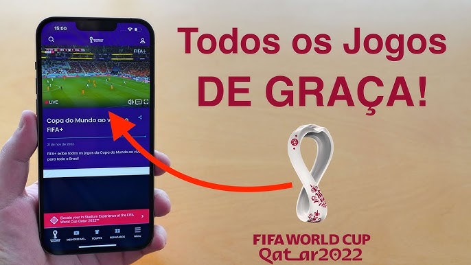 Conheça três formas de assistir aos jogos da Copa pelo celular e