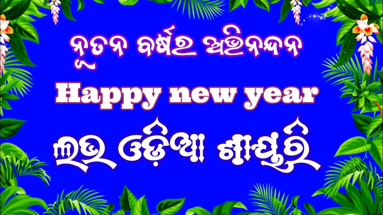 Advance Happy New year 2024 WhatsApp status video odia shayari status video no copyright coming soon