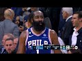 James Harden caps off the 13-0 run and ties the game for the 76ers in the 4th quarter