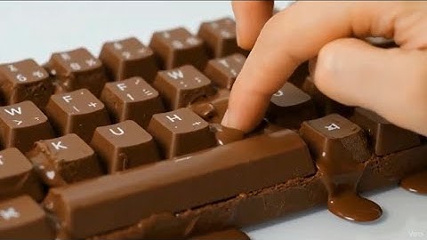 Which Ai keyboard would you choose? ASMR relaxation video google veo3 Ai satisfying relaxing sleep 