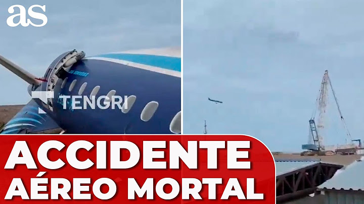 AVIÓN con 67 PASAJEROS se ESTRELLA en KAZAJISTÁN