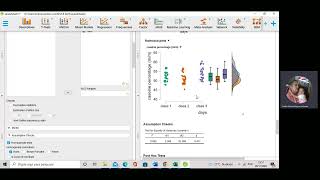 One-way ANOVA and boxplots