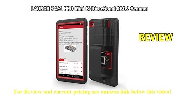 Review LAUNCH X431 PRO Mini Bi-Directional OBD2 Scanner with ABS Bleeding, ECU Coding, Key Fob Prog