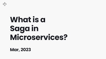 What is a Saga in Microservices?