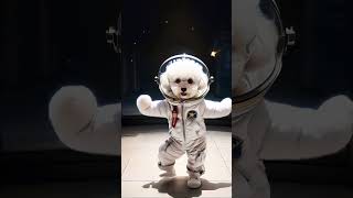 It's so cool ~ whose dog dances so well? #cute #dog #pets #cutepets #puppy #funny #bichonfrise