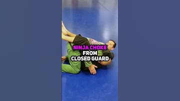 Ninja Choke! From Closed Guard!?
