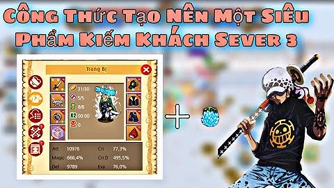 Hải Tặc Tí Hon - Bí Mật Về Công Thức Tạo Nên Một Siêu Phẩm Kiếm Khách Sever Red Force
