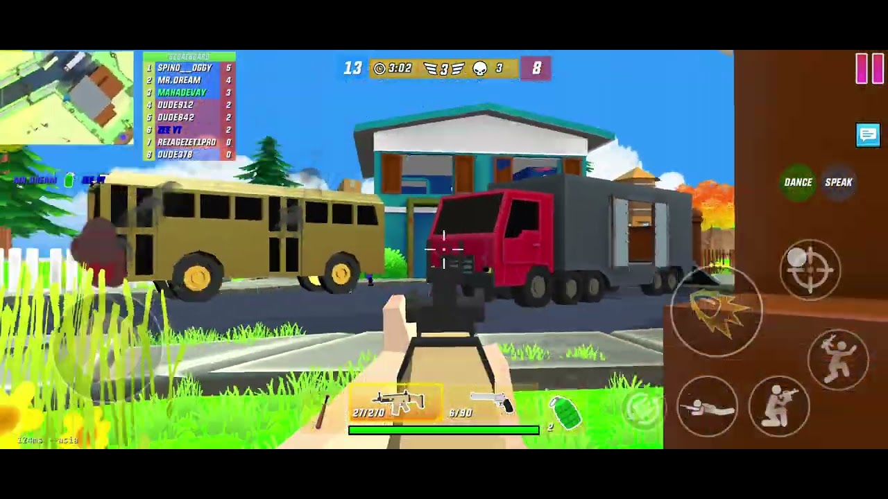 Dude thief wash multi playing gun😎