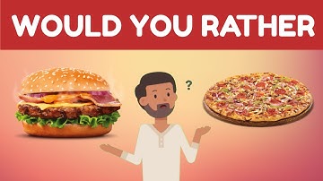 Would You Rather? 🍔 | Food Edition 🌭 Quiz Game
