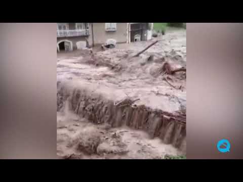 Severe flooding in the Liguria region, Italy