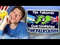 American Reacts to "The Falklands Oversimplified"