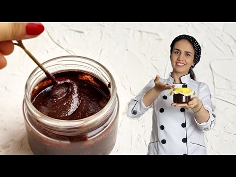 طرز تهیه نوتلا خانگی کرم فندقی سالم و بسیار خوشمزه تر از نوتلای بیرونی