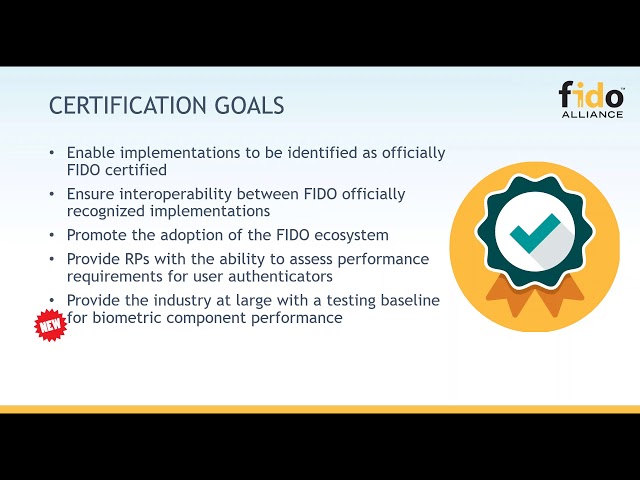 FIDO Certified Biometric Authentication Software