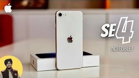 iPhone Se 4 - First Look