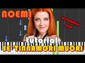 SE T'INNAMORI MUORI - NOEMI (Sanremo 2025) - tutorial ritornello -  pianoroll #ritornellipop