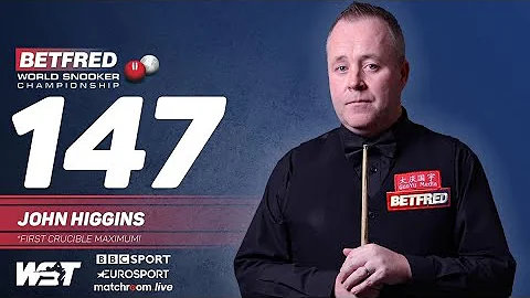 【他是傳奇】希金斯（John-Higgins）首次在世錦賽打出１４７分 - 天天要聞