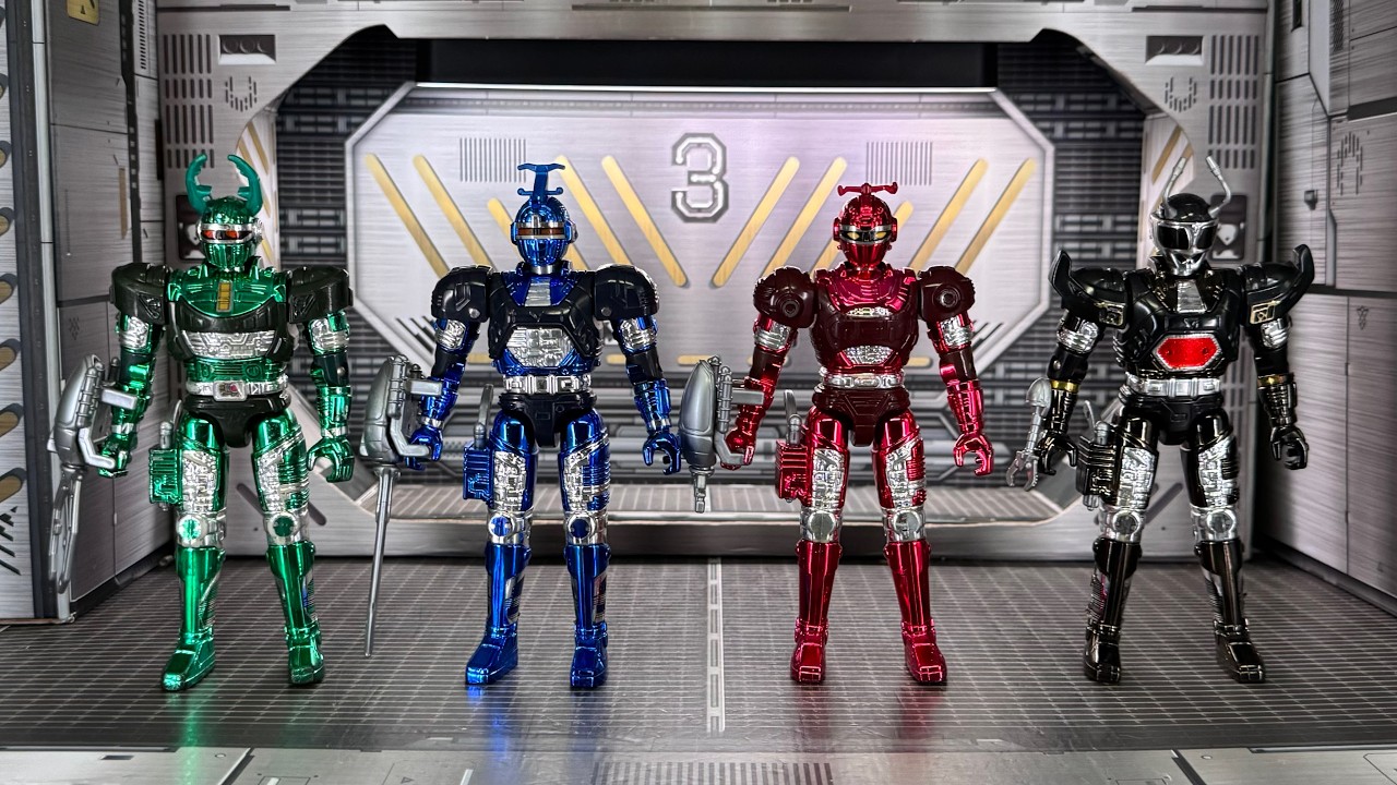 Lot de figurines BEETLEBORG - Collection