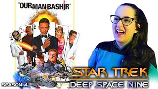BOND fan watches🖖Star Trek: Deep Space Nine 4x10 Our Man Bashir FIRST TIME WATCHING TV Reaction