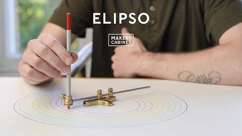 A Kickstarter Project We Love: The Solid Brass Tool That Draws Perfect Ellipses