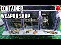 How to make a weapons shoptrading post from a munitorum armoured container