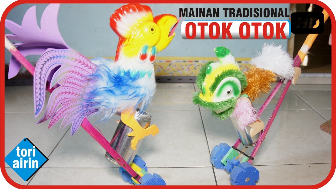 Mainan Anak Tradisional Mainan Mobil Mobilan Otok Otok Ayam Jago Lion Tori Airin Youtube