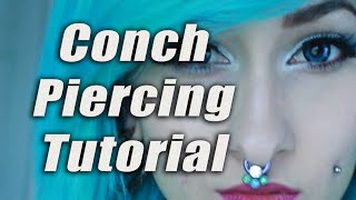 How To Do Conch and Tragus Piercing || Step by Step Tutorial Step By Step Guide How To Do Tragus Piercing Like A Pro