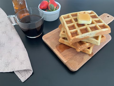 Receta De Waffles Esponjosos Sin Manteca