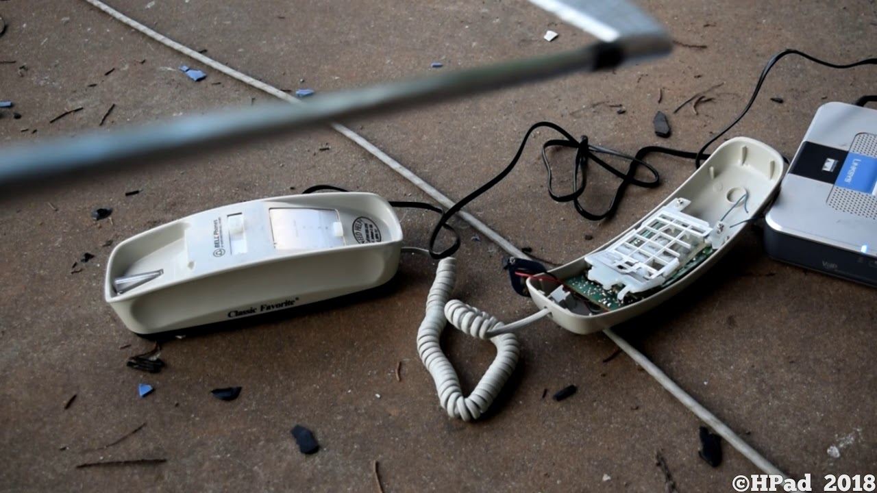 Bellsouth Trimline Phone Destruction YouTube
