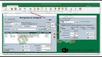 DEMO Control de Inventario, Caja, Cotización, Ordenes de Compra - MacroExcelVBA