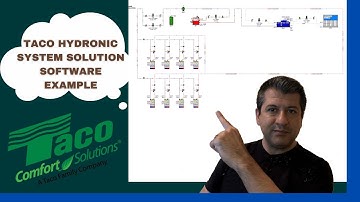 HVAC SYSTEM DESIGN TUTORIAL-  Hydronic schematic Design with Taco Hydronic Solution Software