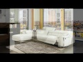 white leather sofa chair