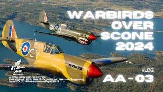 P-40 Airshow Warbird Display behind the scenes! Warbirds Over Scone 2024
