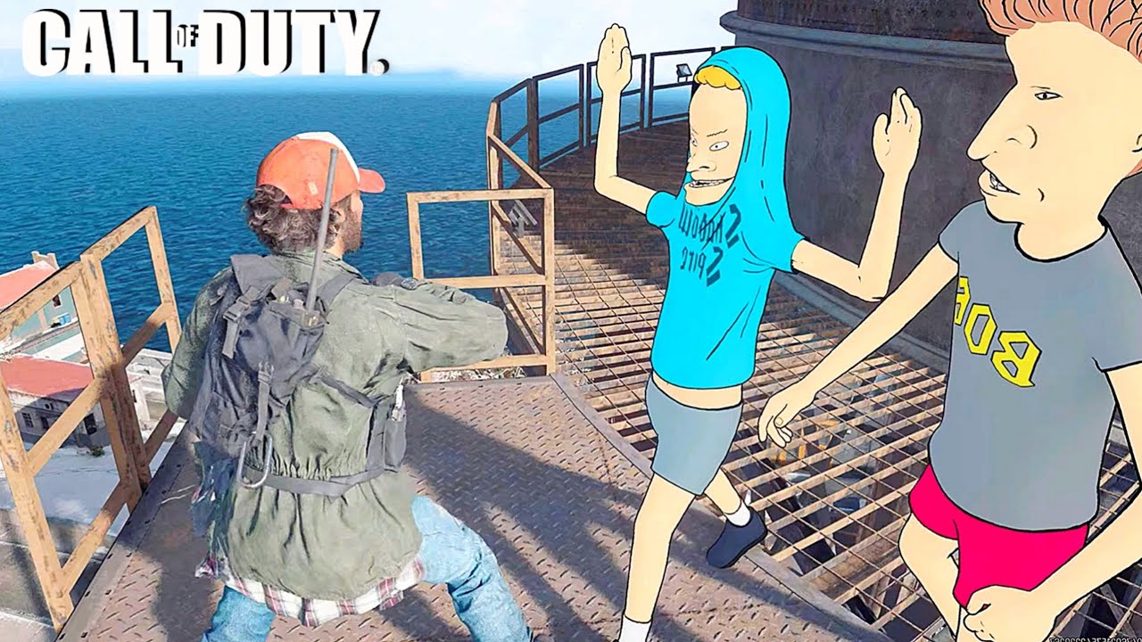 COD Beavis And Butt Head With Finishing Moves - Call Of Duty Warzone ...