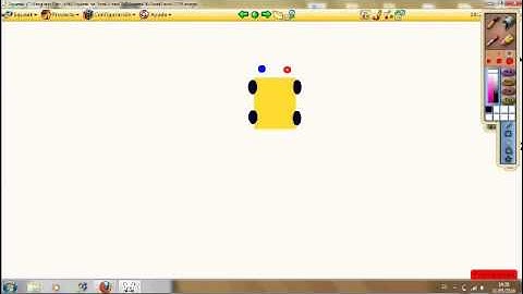 Manual básico Squeak - Coche y circuito (uso de guiones) - Parte 1 de 3