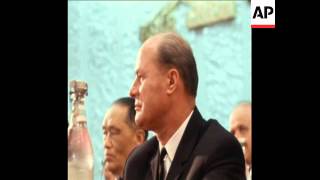 SYND 26/11/1970 THE 10TH HUNGARIAN COMMUNIST PARTY CONGRESS IN SESSION