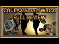 COULAX SN82 Smart Watch 1.3" Touch Screen Fitness Tracker HR, Blood Pressure, Oxygen Monitor REVIEW