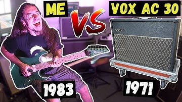 VOX AC30 FROM 1971 AGAINST ME FROM 1983