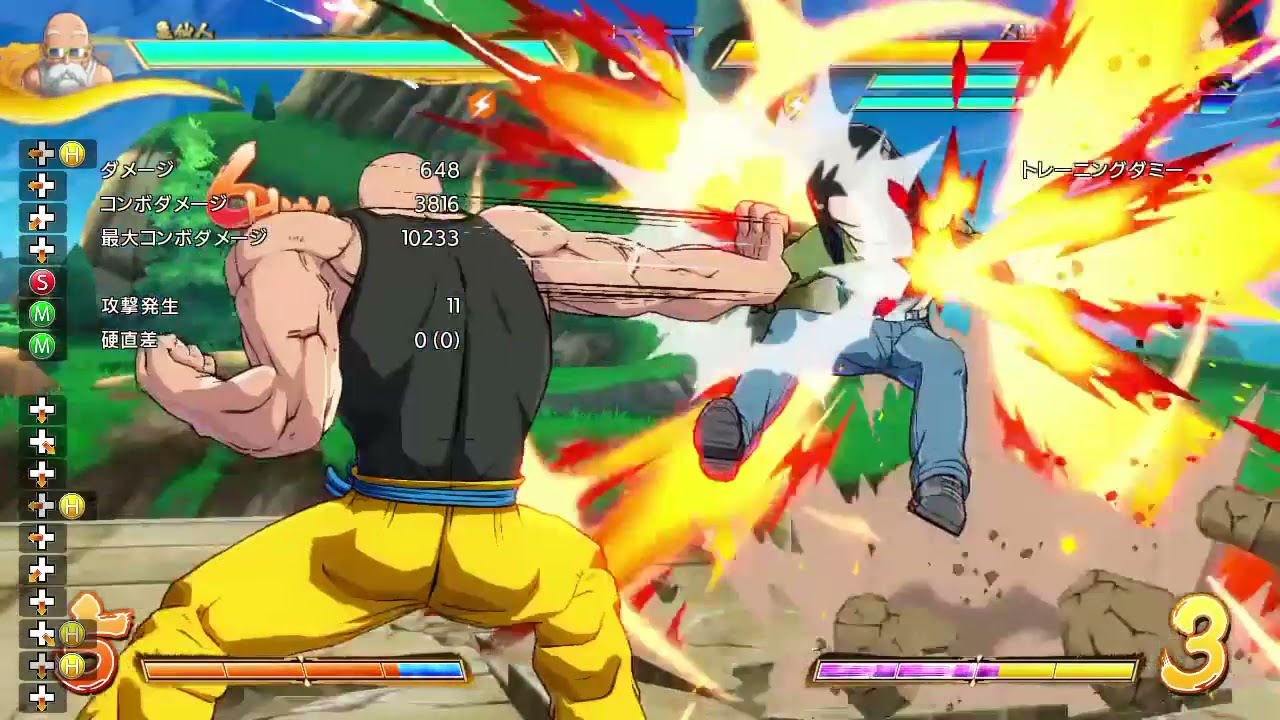 Dbfz Season4 Master Roshi solo 100% combo (TOD!!)