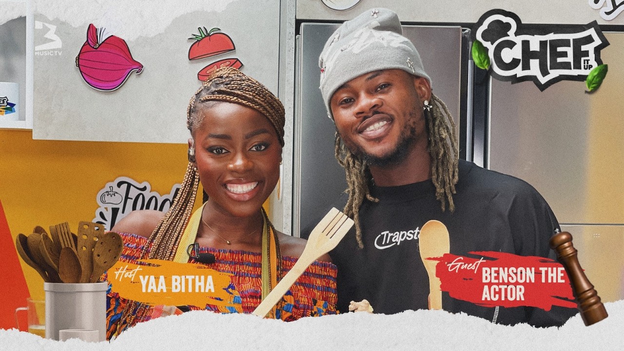 Benson The Actor Joins Yaa Bitha On Chef It Up