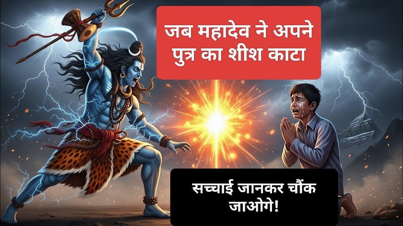 महादेव को क्यों अपने ही पुत्र का शीश काटना पड़ा…? 🤯जानिए वास्तविकता क्या है! 🔱✨