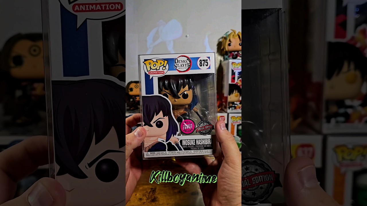 Demon Slayer Inosuke Hashibira Funko Pop 875 Flocked Chase