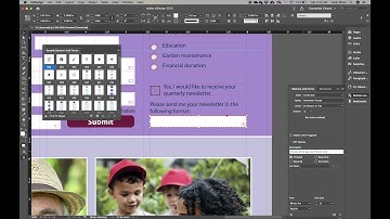 InDesign Form Fields