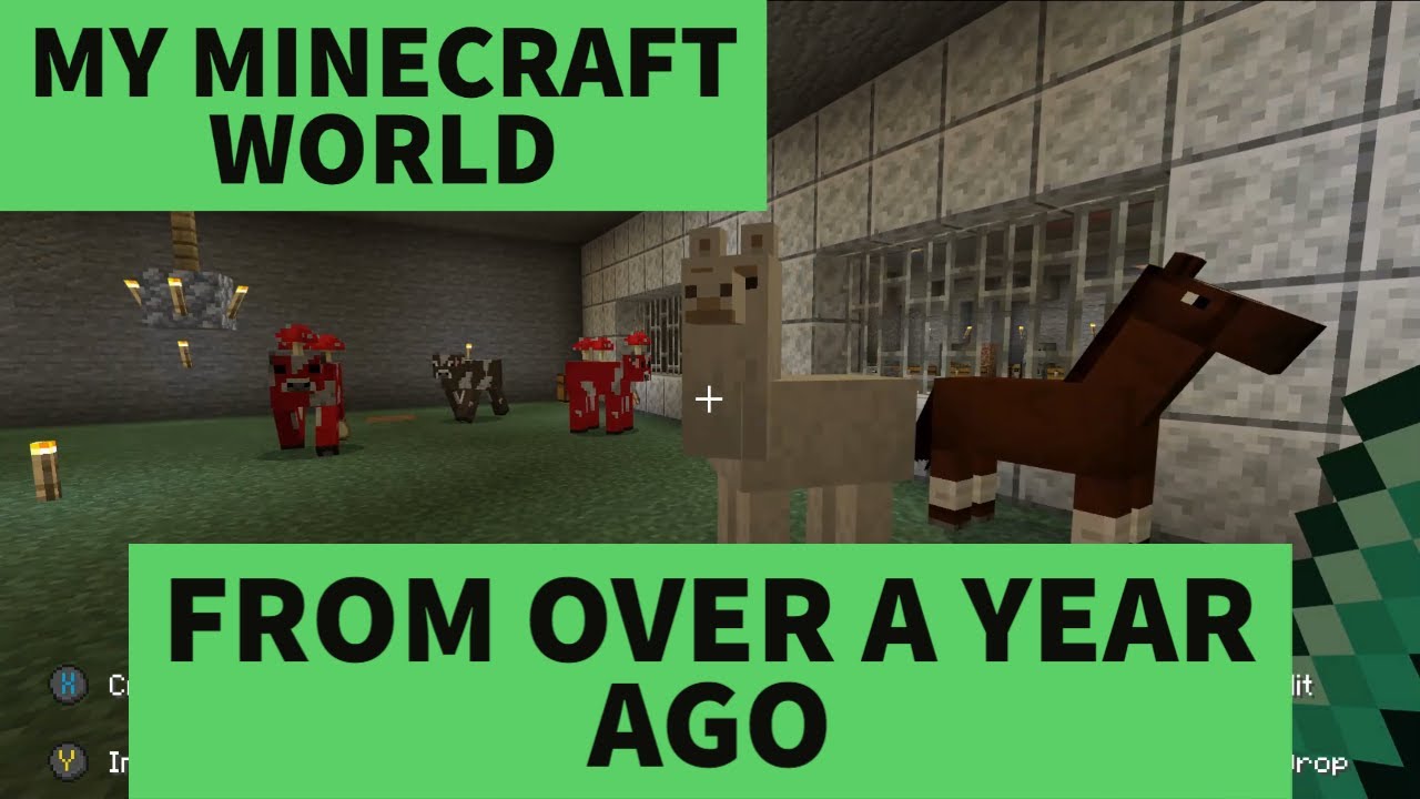 Revisiting My Minecraft World After 1.5 Years Of Not Playing - YouTube