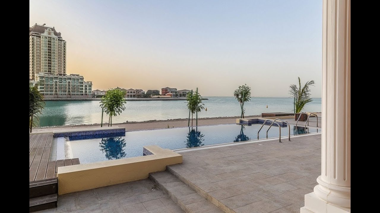 Villa for Sale at The Pearl West Villas Doha Qatar Ref 2525 By Property Hunter YouTube