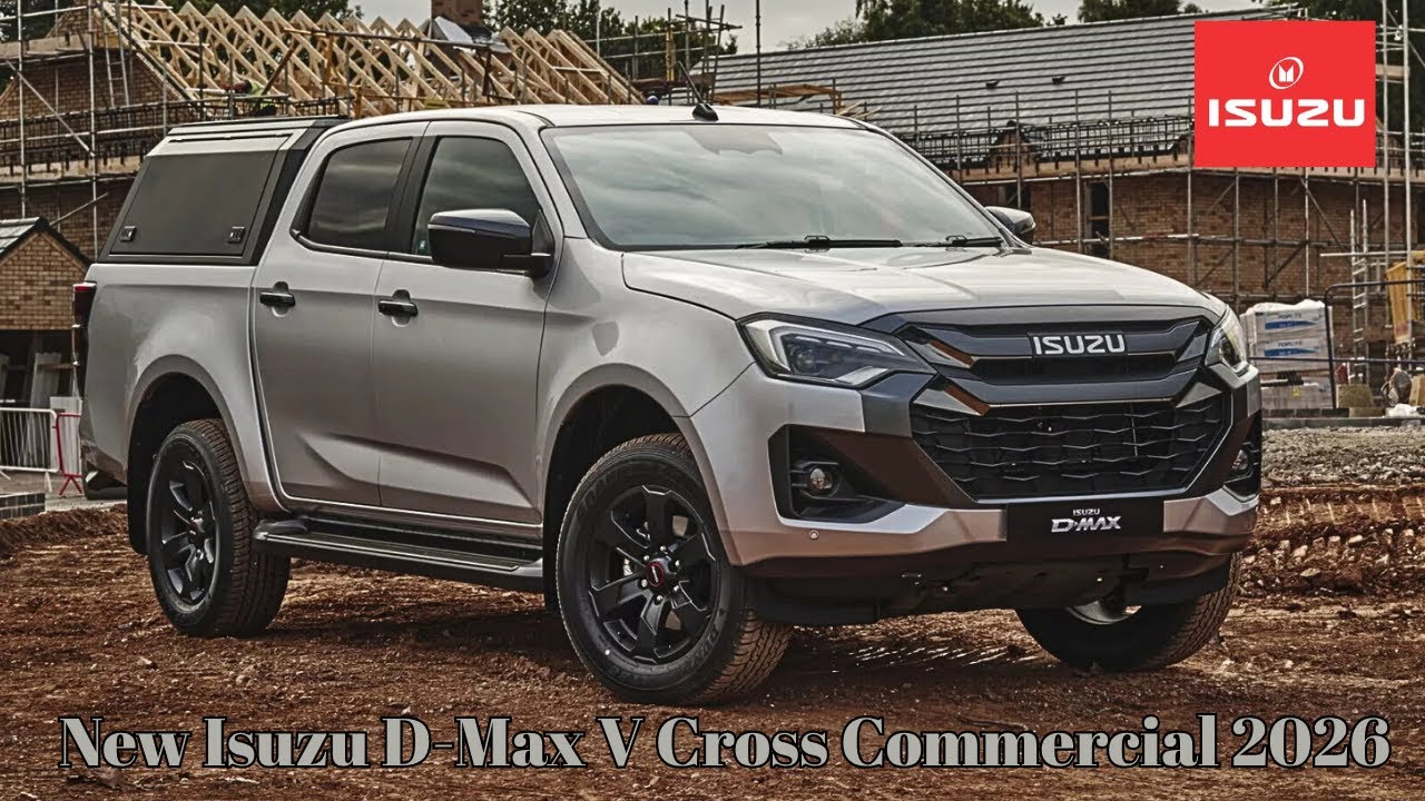 Isuzu превратила D-Max в двухместный коммерческий грузовик. Isuzu D-Max V Cross Commercial 2026